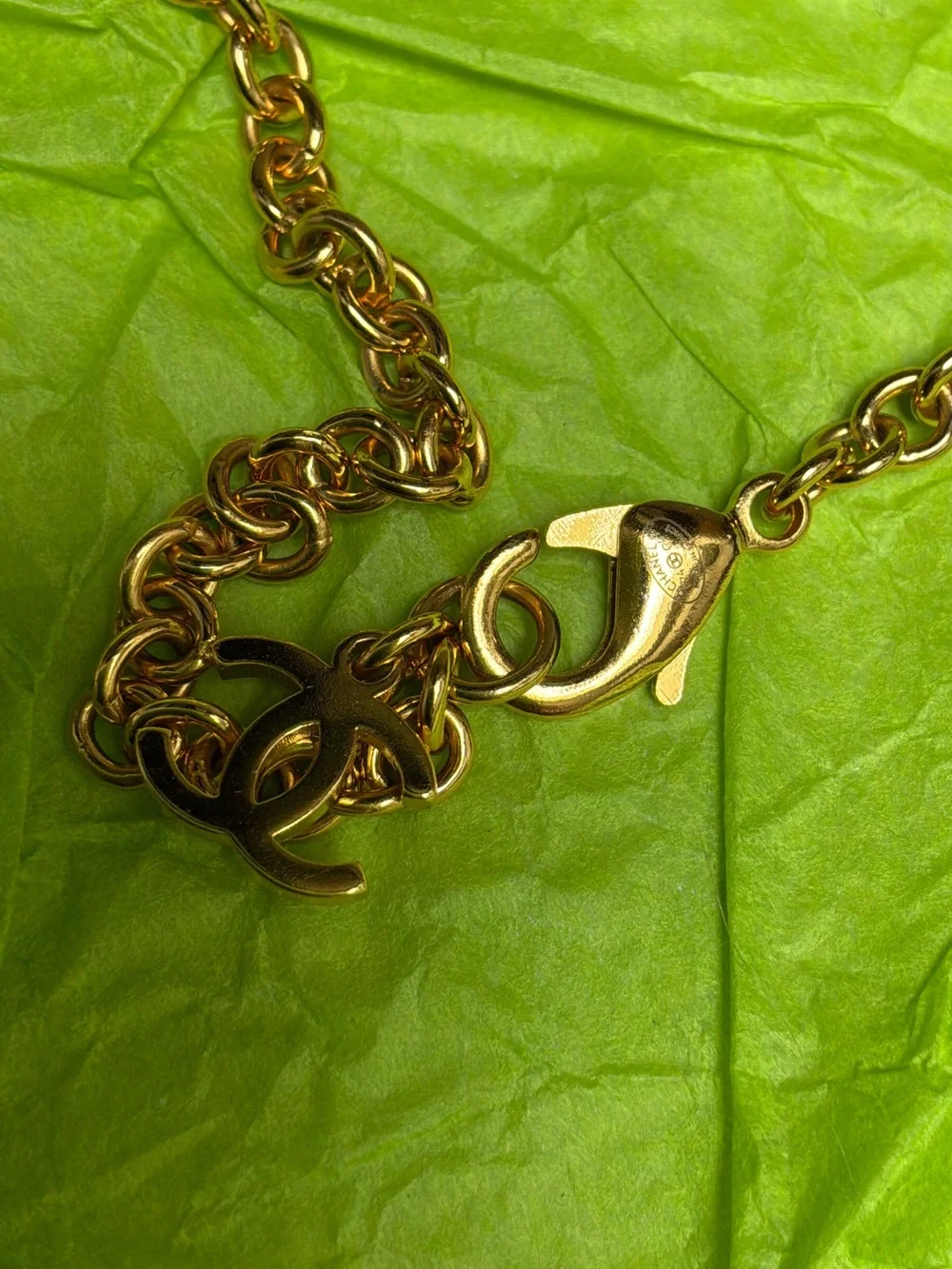 CHANEL CC Pendant Necklace 24C